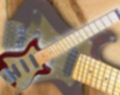 Electric Travel Guitar by Lap axe